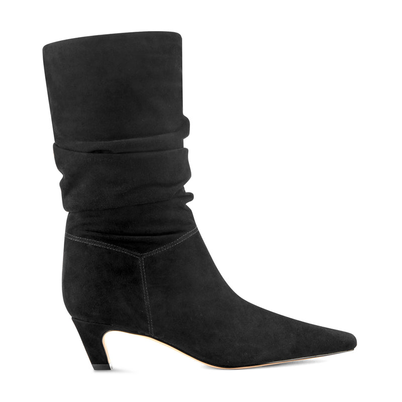 Dalores Leather Slouch Bootie
