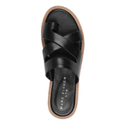 Genella Flat Leather Sandal