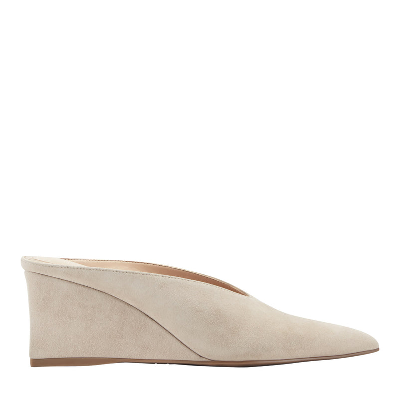 Malley Leather Wedge Mule