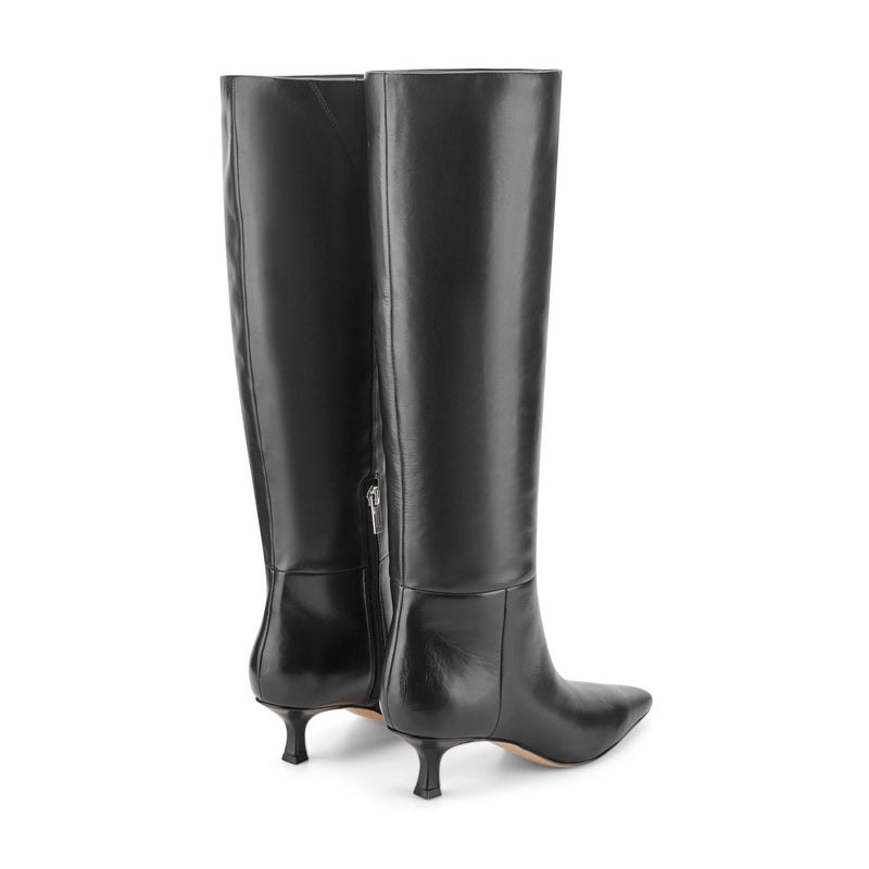 Kaisley Leather Knee High Boot