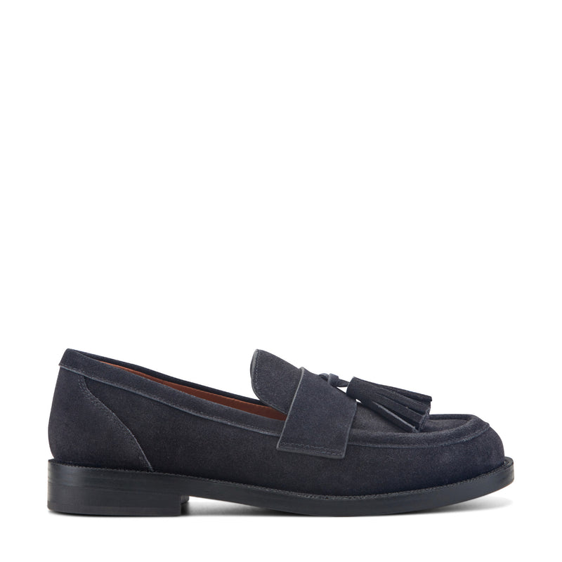 Tifani Leather Tassle Loafer