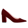 Zala Block Heel Pointy Toe Pump