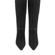 Tayla Block Heel Leather Boot