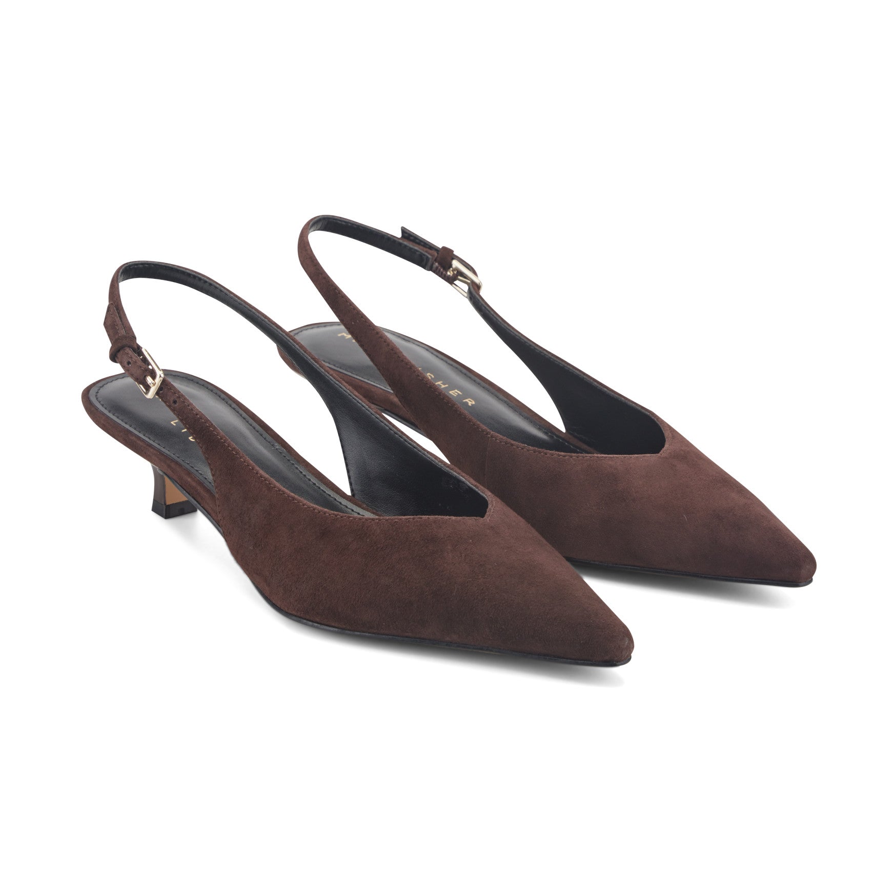 Luciey Kitten Heel Slingback Pump
