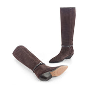 Ainsley Detailed Leather Boot