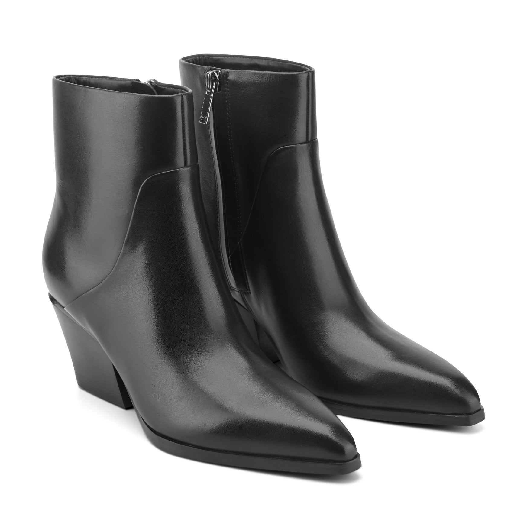 Tarel Leather Ankle Bootie