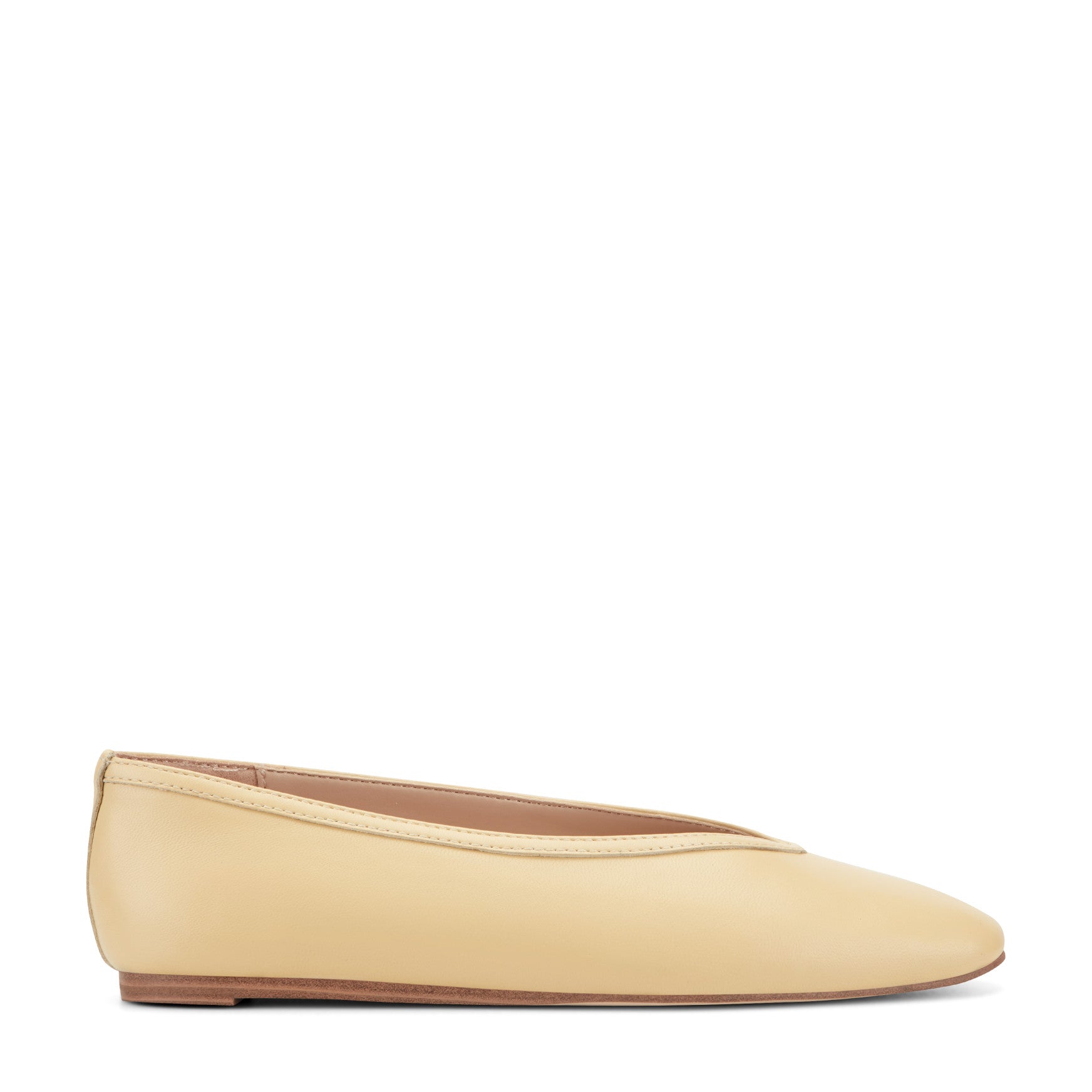 Gradi Leather Ballet Flat