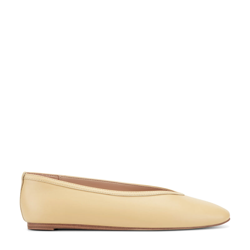Gradi Leather Ballet Flat