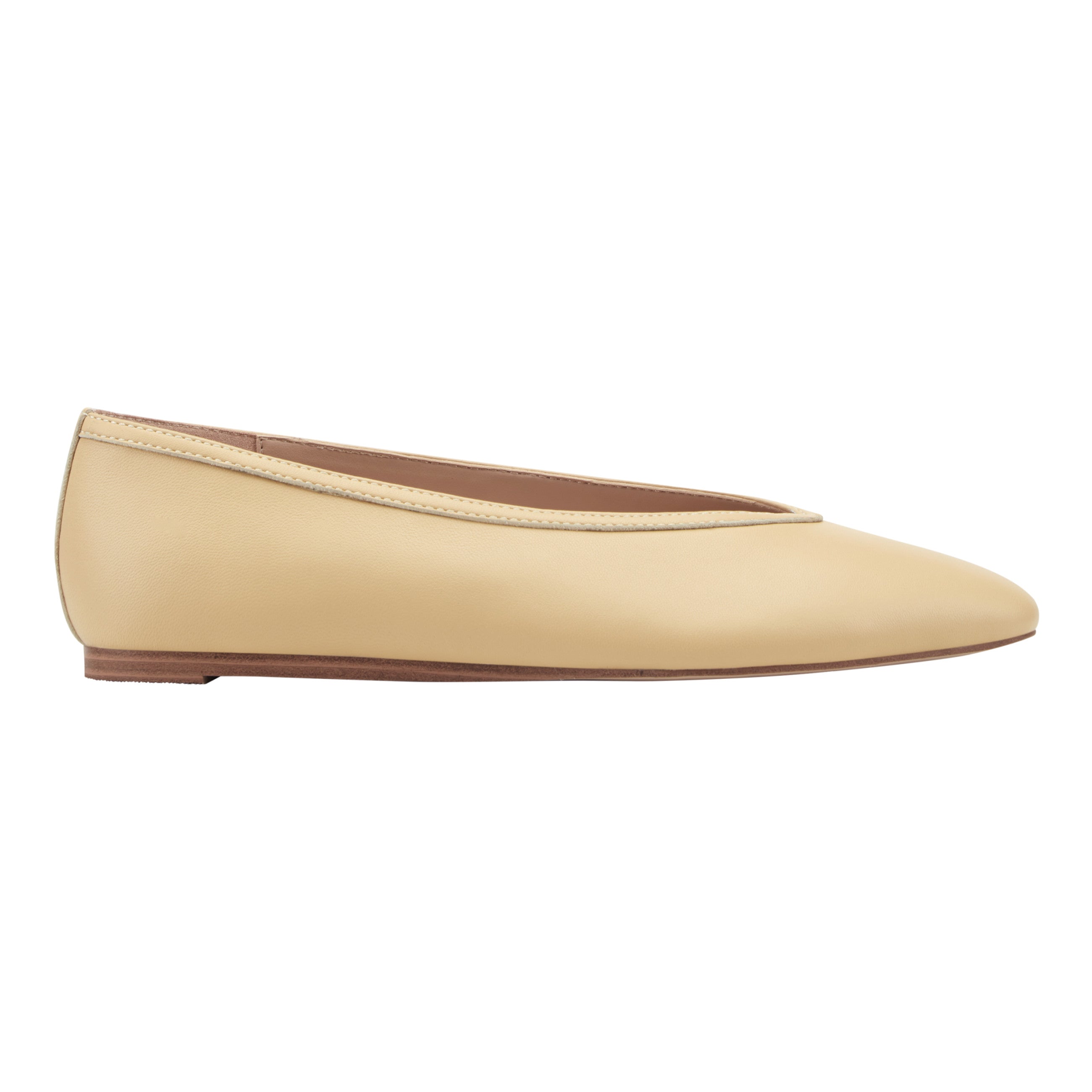 Gradi Leather Ballet Flat