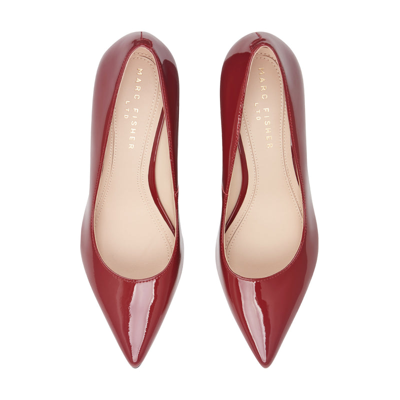 Zala Block Heel Pointy Toe Pump