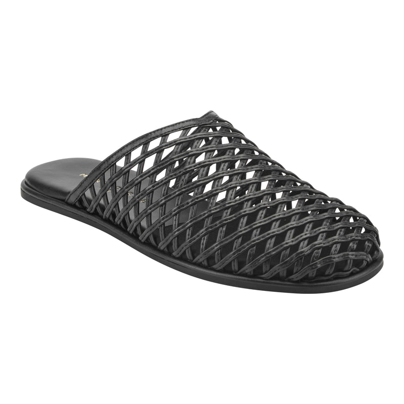 Lynzi Woven Leather Mule