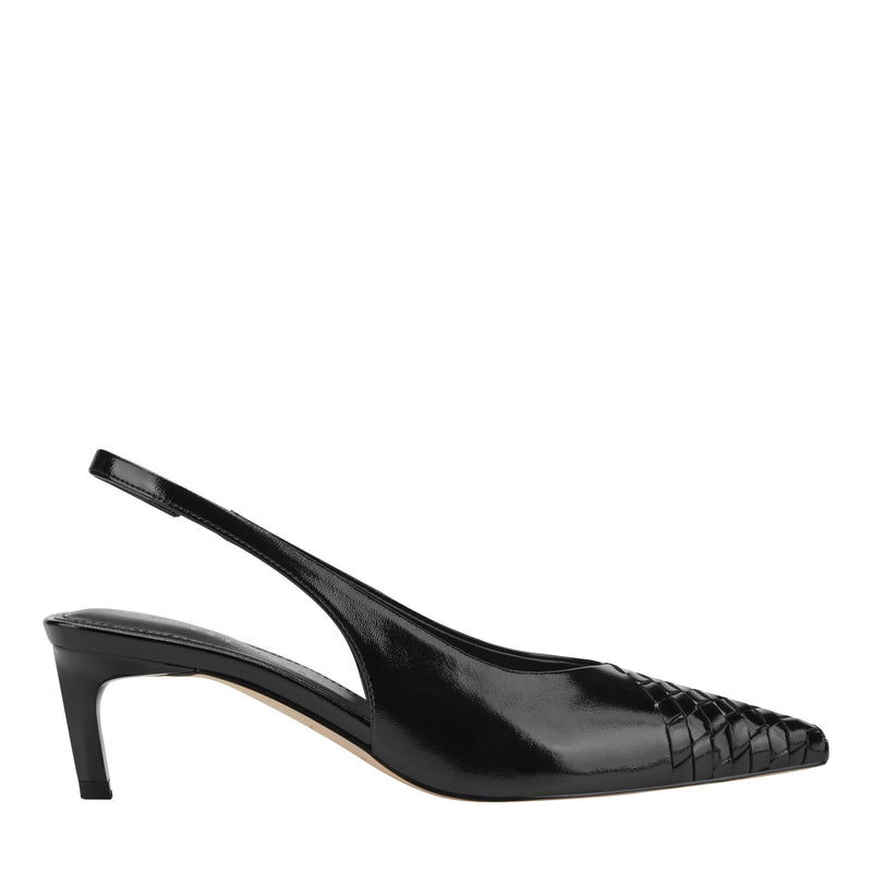 Rilly Leather Slingback Pump