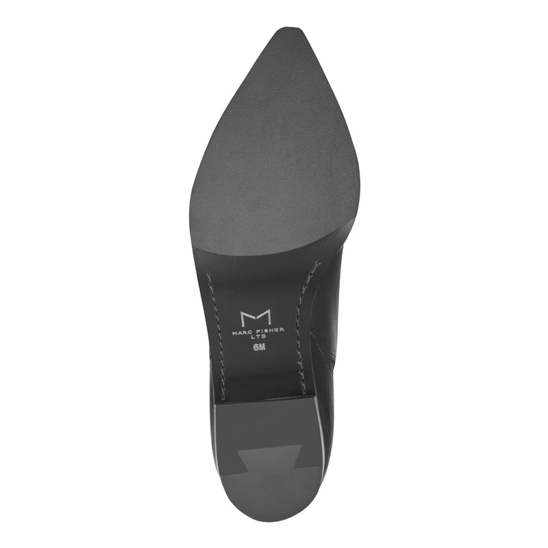 Yale Pointy Toe Chelsea Leather Bootie