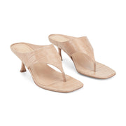 Adia Leather Thong Sandal