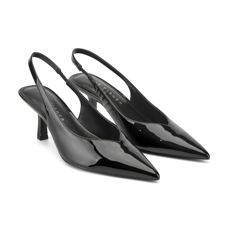 Griffyn Leather Slingback Pump