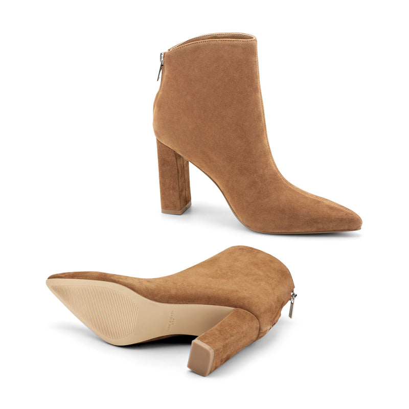 Sydnie Leather Ankle Bootie