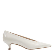 Cecile Leather Kitten Heel Pump