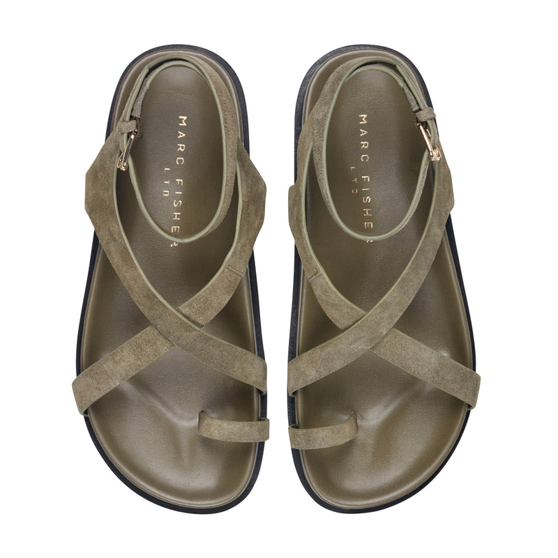 Bevy Footbed Leather Sandal