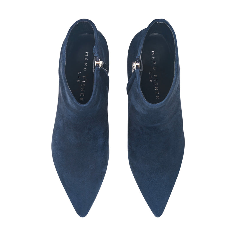 Jarli Pointy Leather Ankle Bootie