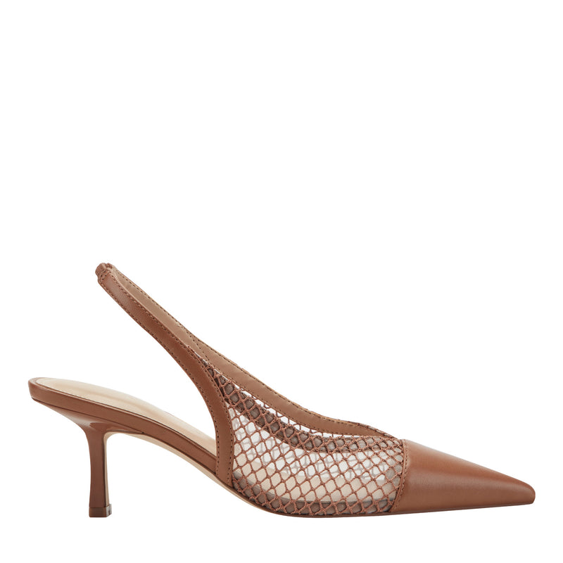 Gipsi Mesh Slingback Kitten Heel Pump