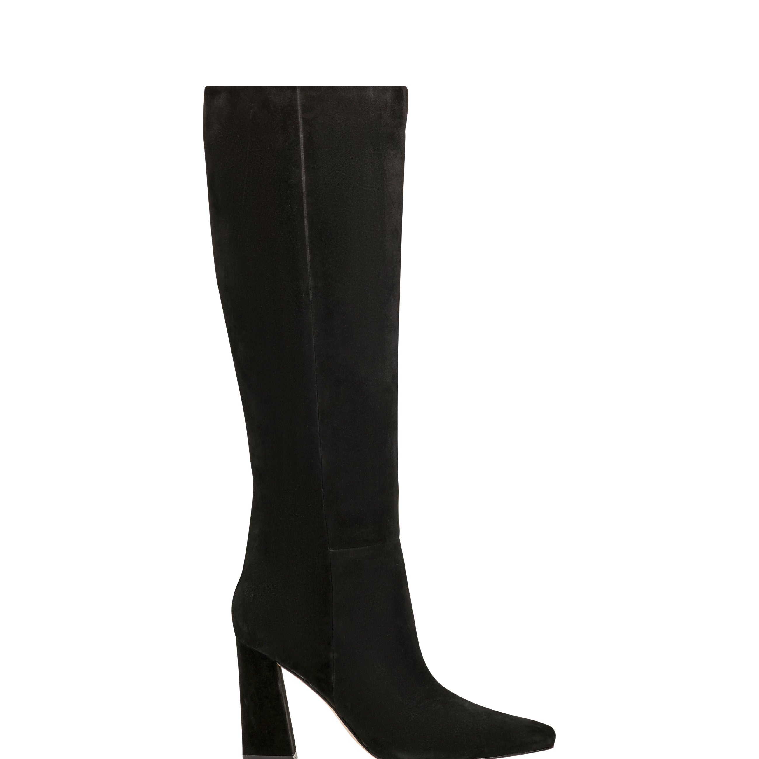 Yarli High Shaft Block Heel Dress Boots