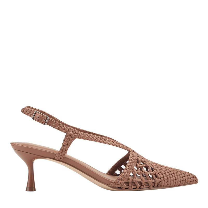 Reagan Woven Leather Pump