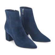 Jarli Pointy Leather Ankle Bootie