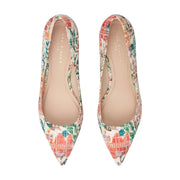 Zala Block Heel Pointy Toe Pump