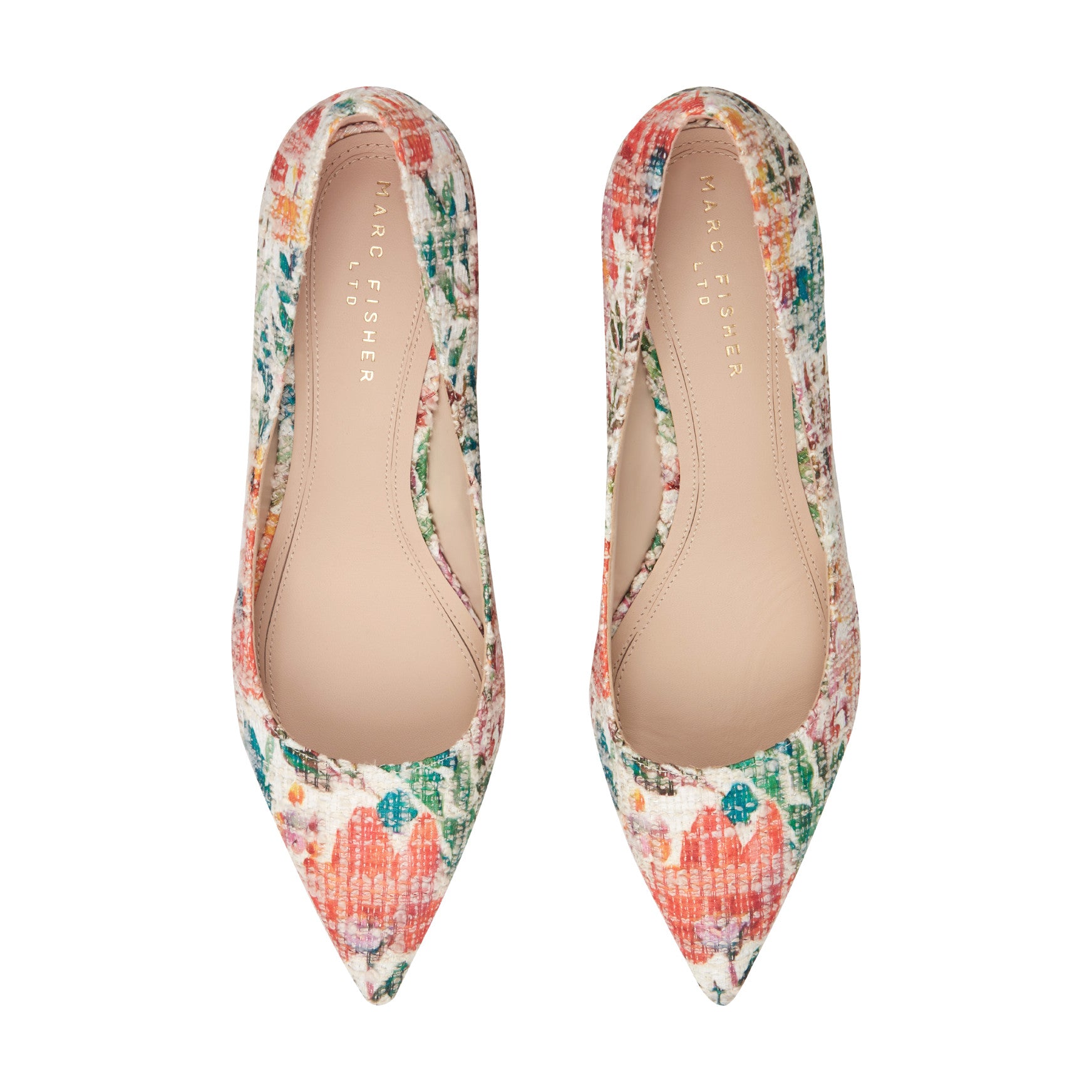 Zala Block Heel Pointy Toe Pump