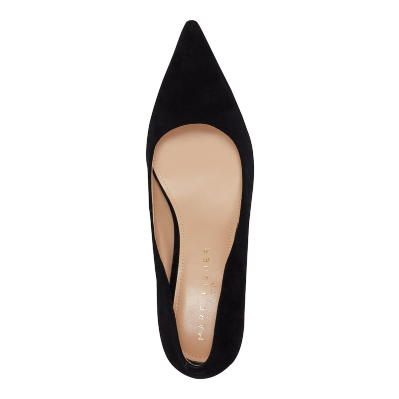 Calynna Leather Kitten Heel Pump