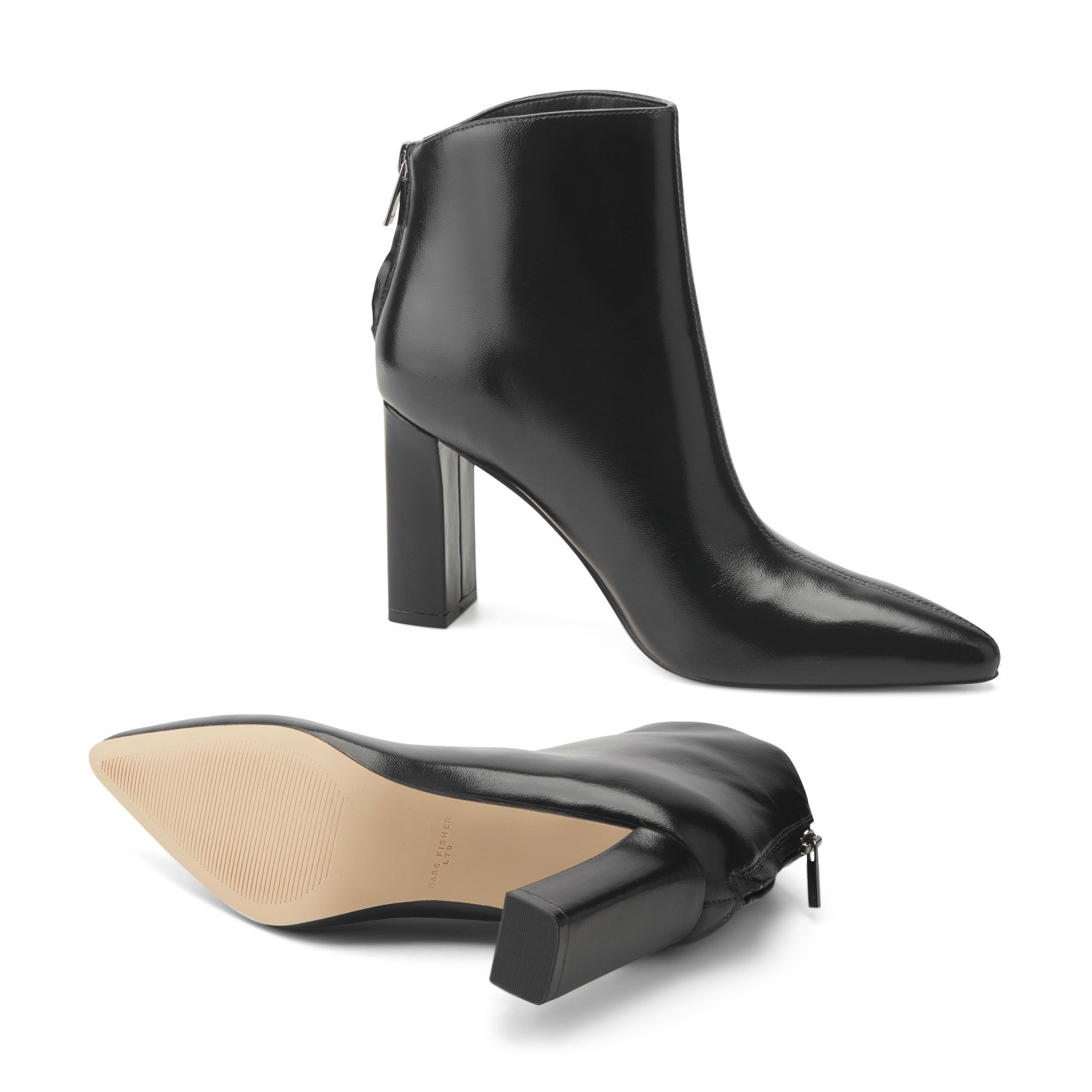 Sydnie Leather Ankle Bootie