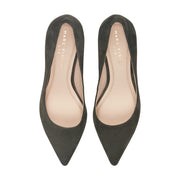 Zala Block Heel Pointy Toe Pump
