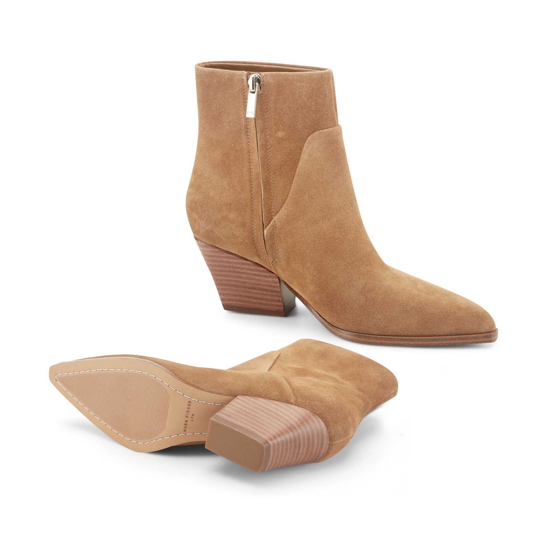 Tarel Leather Ankle Bootie
