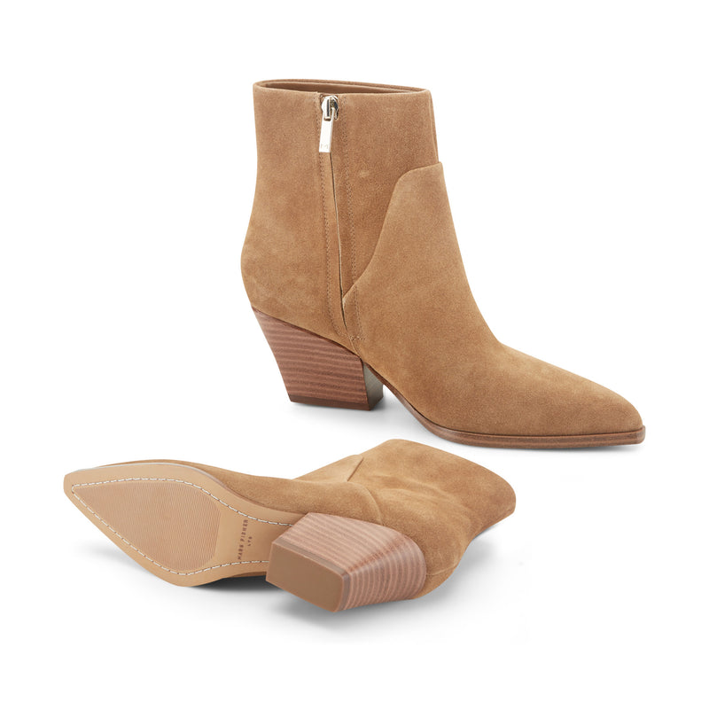 Tarel Leather Ankle Bootie