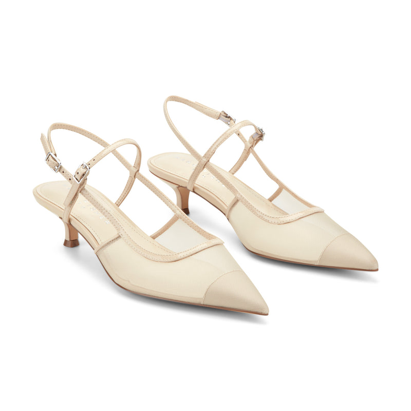 Ceddy Kitten Heel Slingback Pump