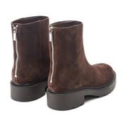 Shylina Leather Lug Sole Bootie