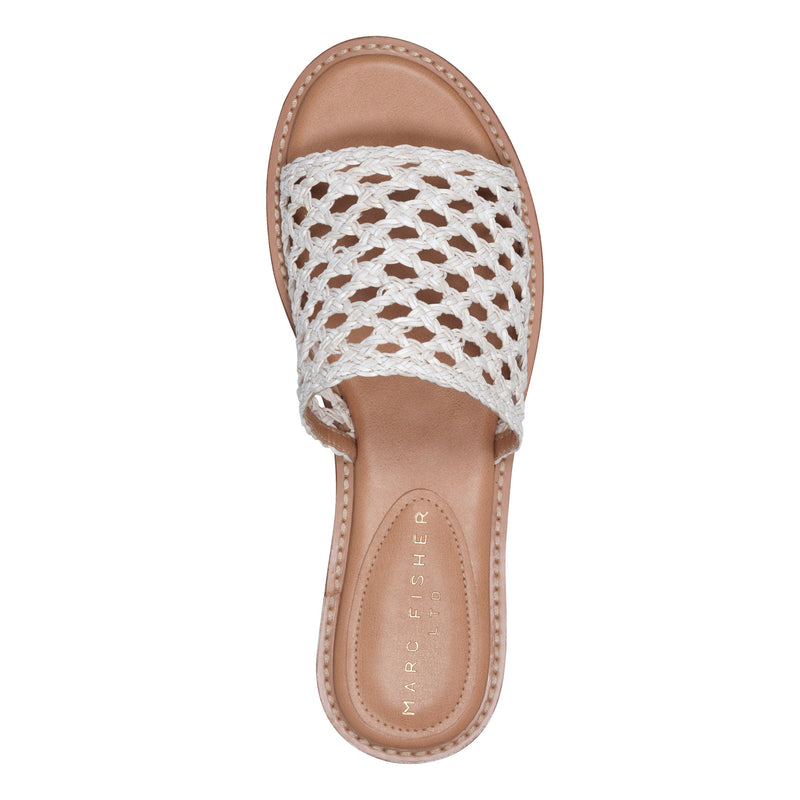 Glynne Woven Flat Sandal