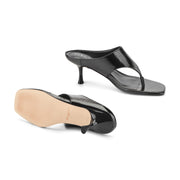 Adia Leather Thong Sandal