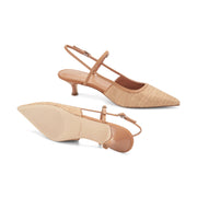 Ceddy Kitten Heel Slingback Pump