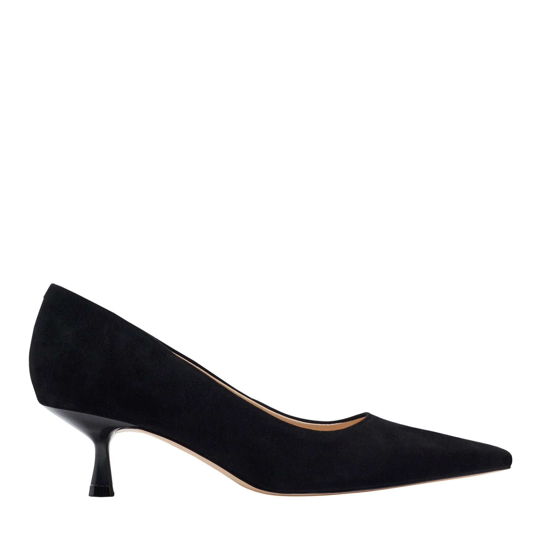 Calynna Leather Kitten Heel Pump
