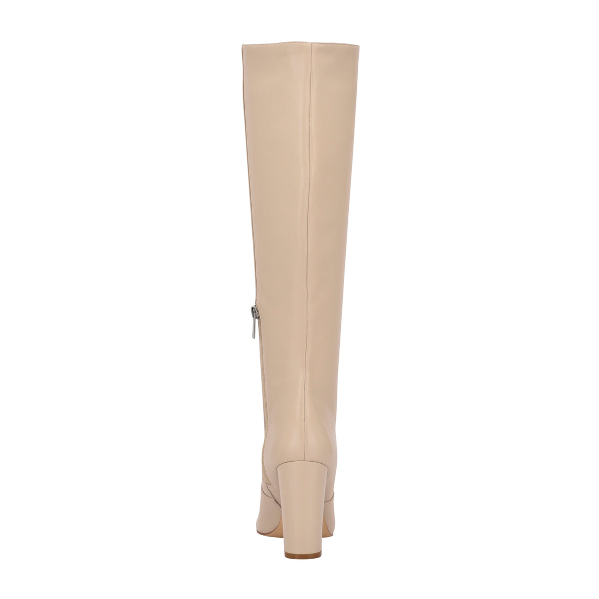 Beige block heel clearance boots