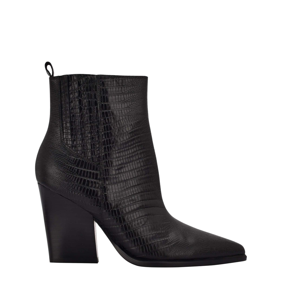 Mariel Heeled Western Bootie